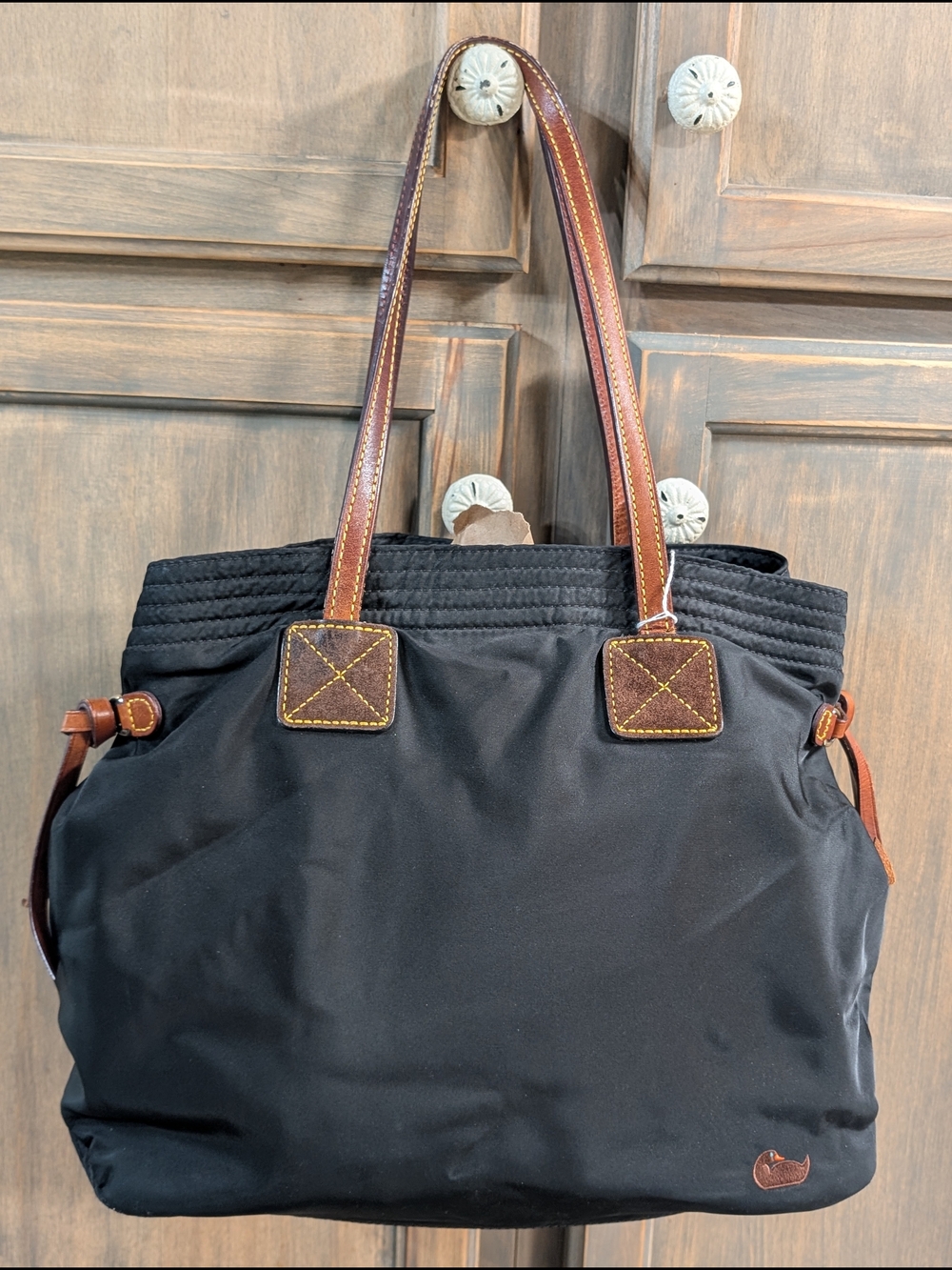 Dooney &Bourke Black Nylon Tote